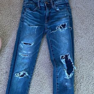 American eagle jeans size 0 regular